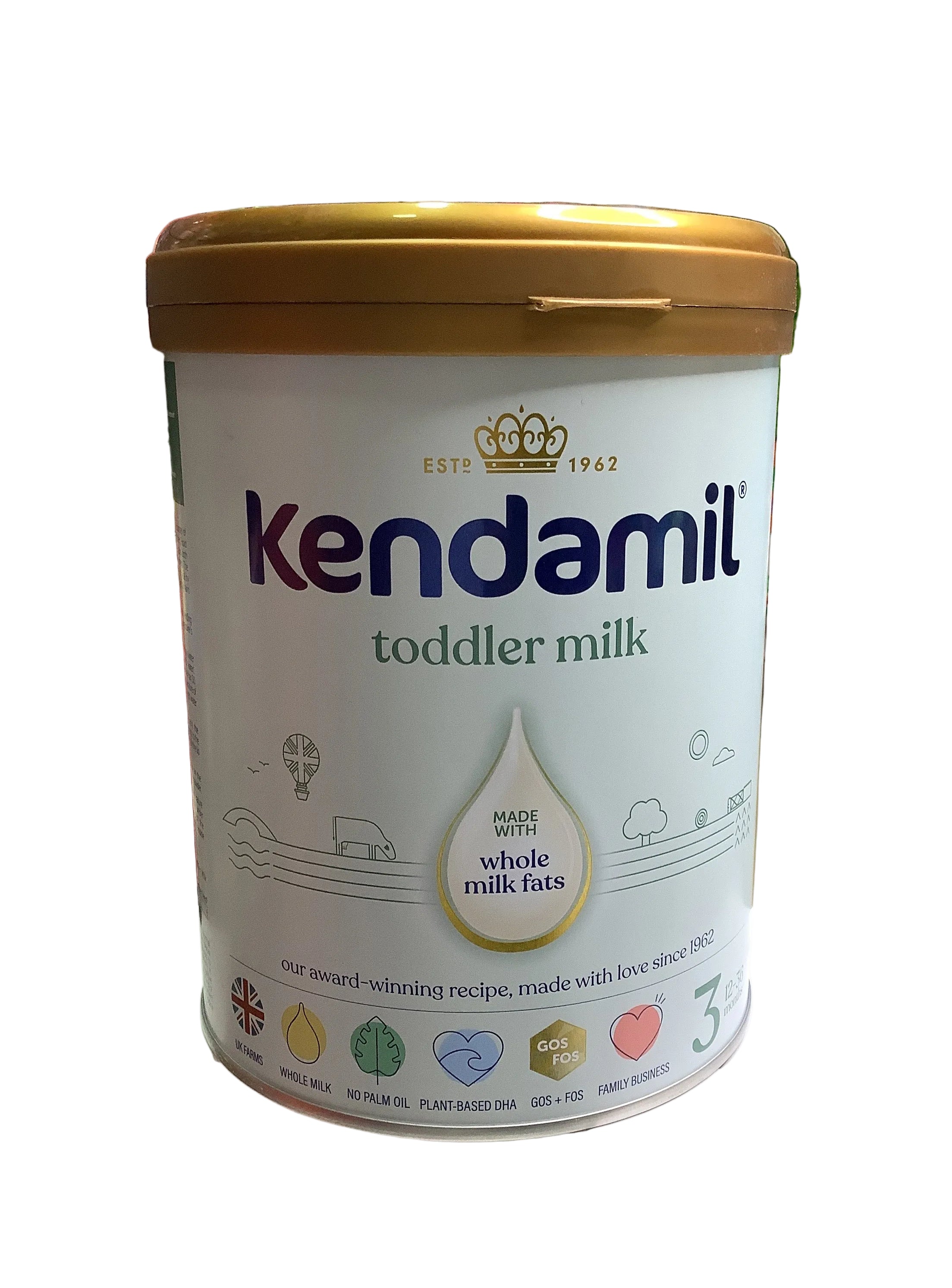 Kendamil Toddler Milk Formula Stage 3 (U.K) 800g.