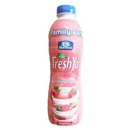 FreshYo Strawberry Yoghurt Drink 375ml.