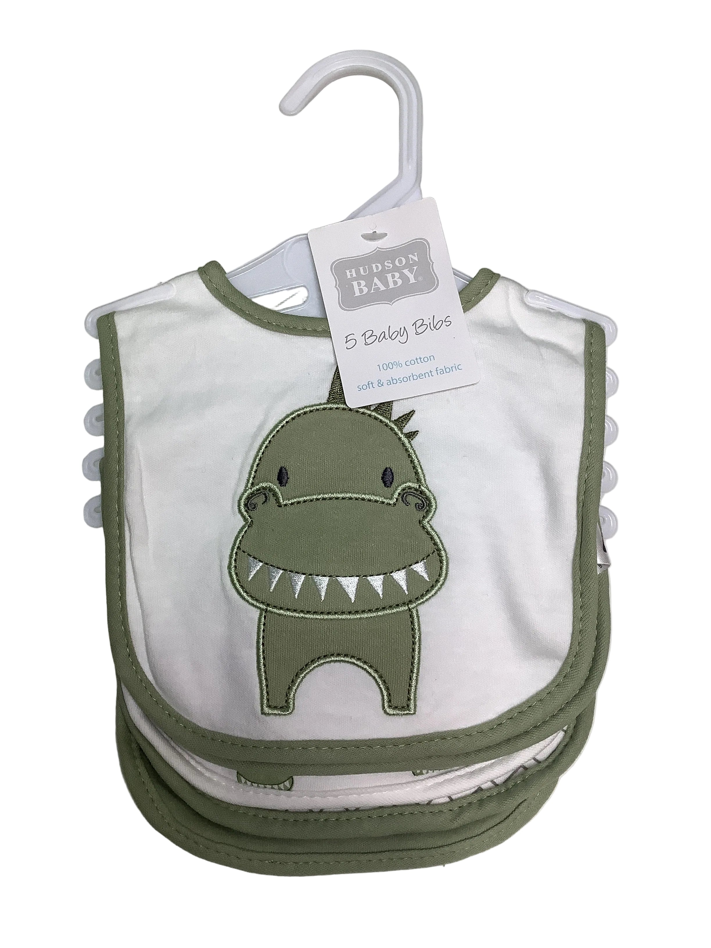 Hudson Baby 5in1 Baby Bibs.