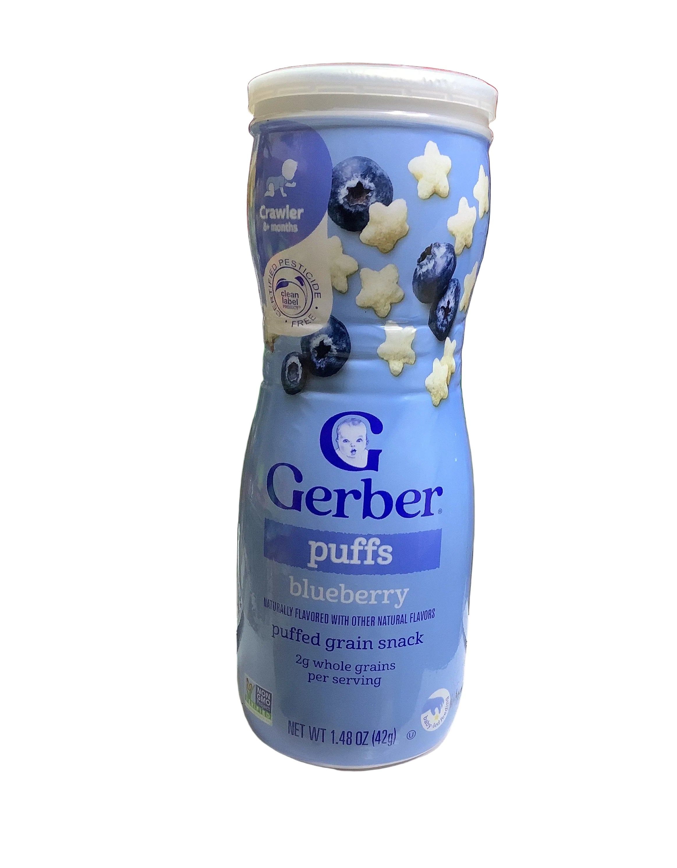 Gerber Puffs Blueberry (Baby Snack)42g