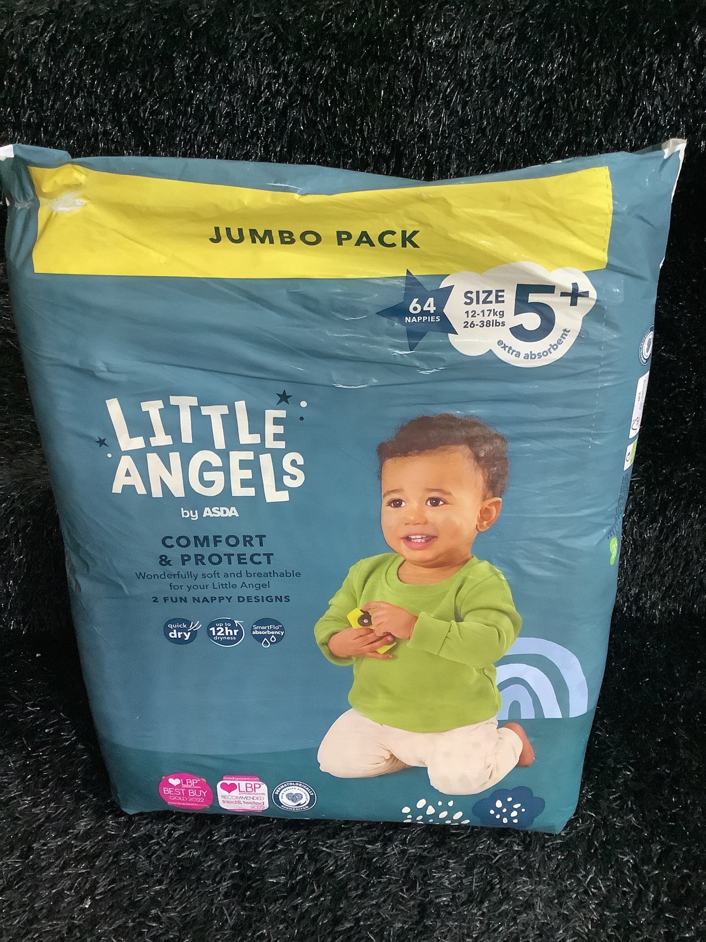 Little Angels Size 5+ (12-17kg)64pcs