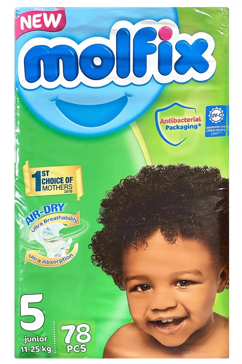 Molfix Diapers Size 5 junior 11-25kg