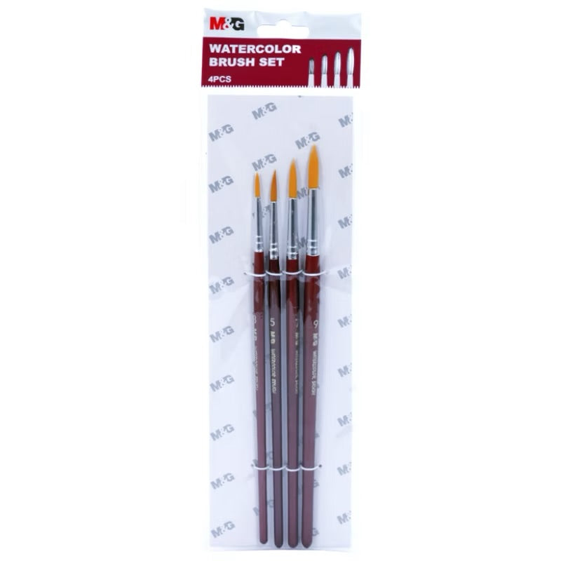 M&G Watercolor brush set 4pcs