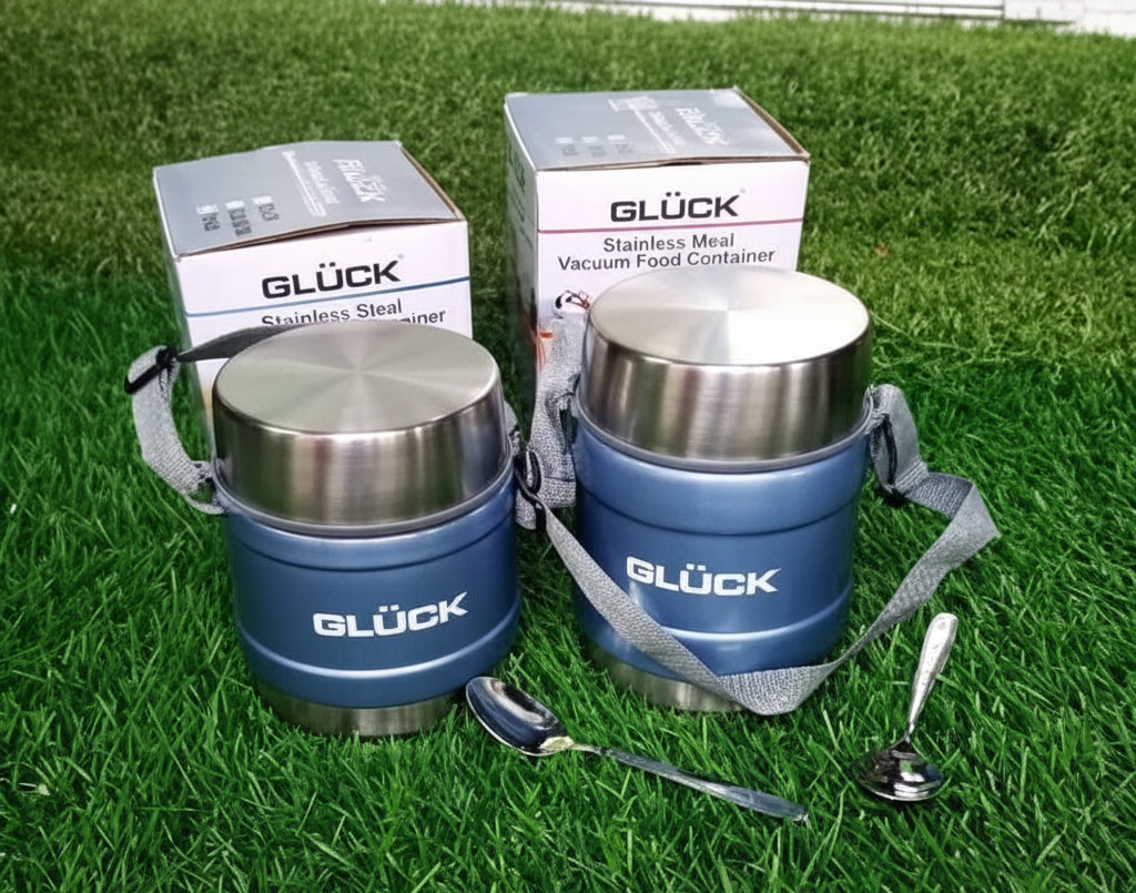Gluck Stainless Steel Vacuum Food Container (1000ml)