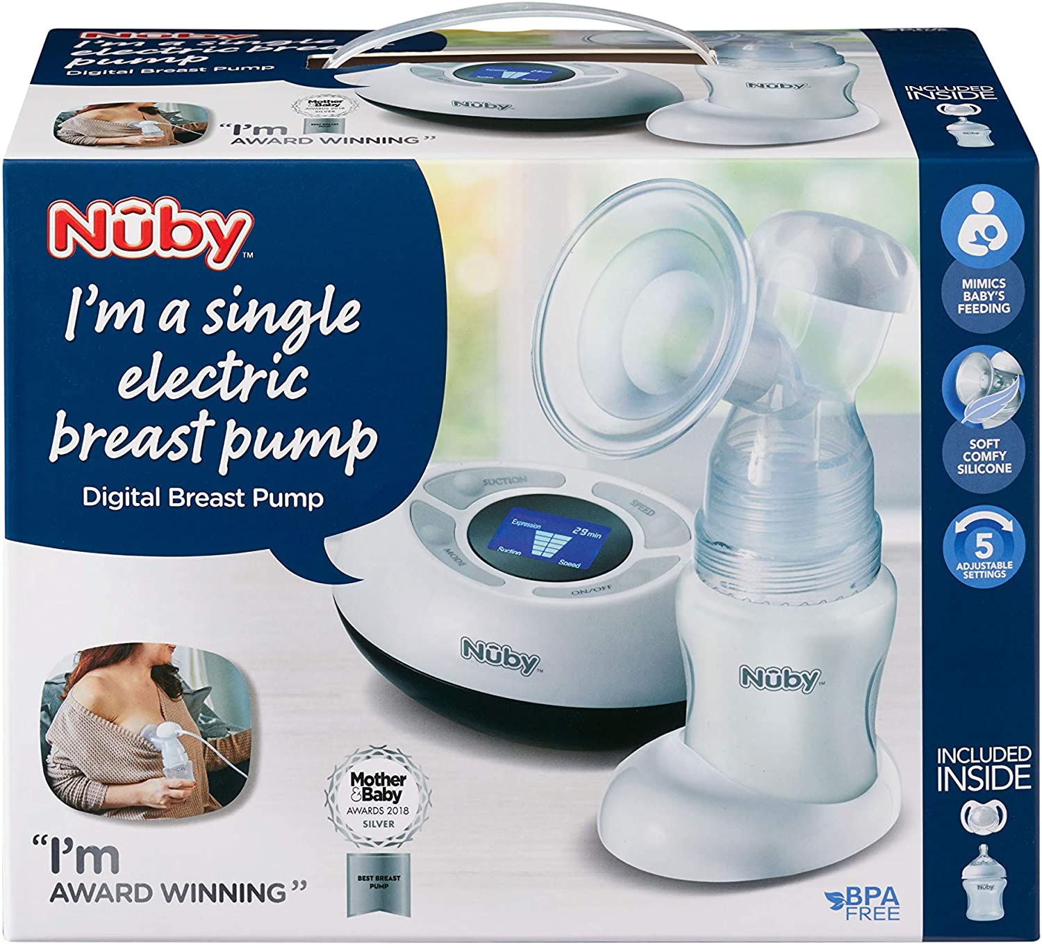 Nuby Digital Breast Pump