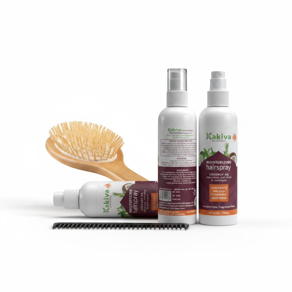 Kakiva Cosmetics Moisturizing Hairspray (Coconut Oil) 250ml.