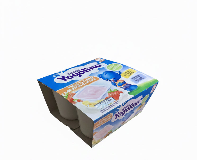 Nestle Yogolino Fresa Platano Morango Banana (4x400g).