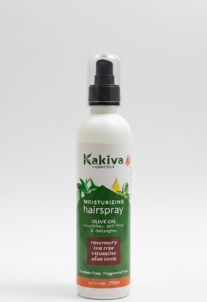 Kkakiva Cosmetics Moisturizing hairspray (Olive Oil) 250ml.