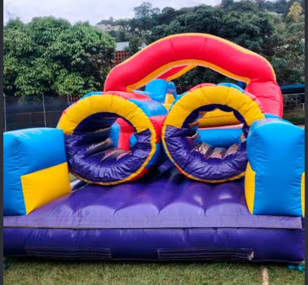 Giant Inflatable Obstacle Course & Bounce House