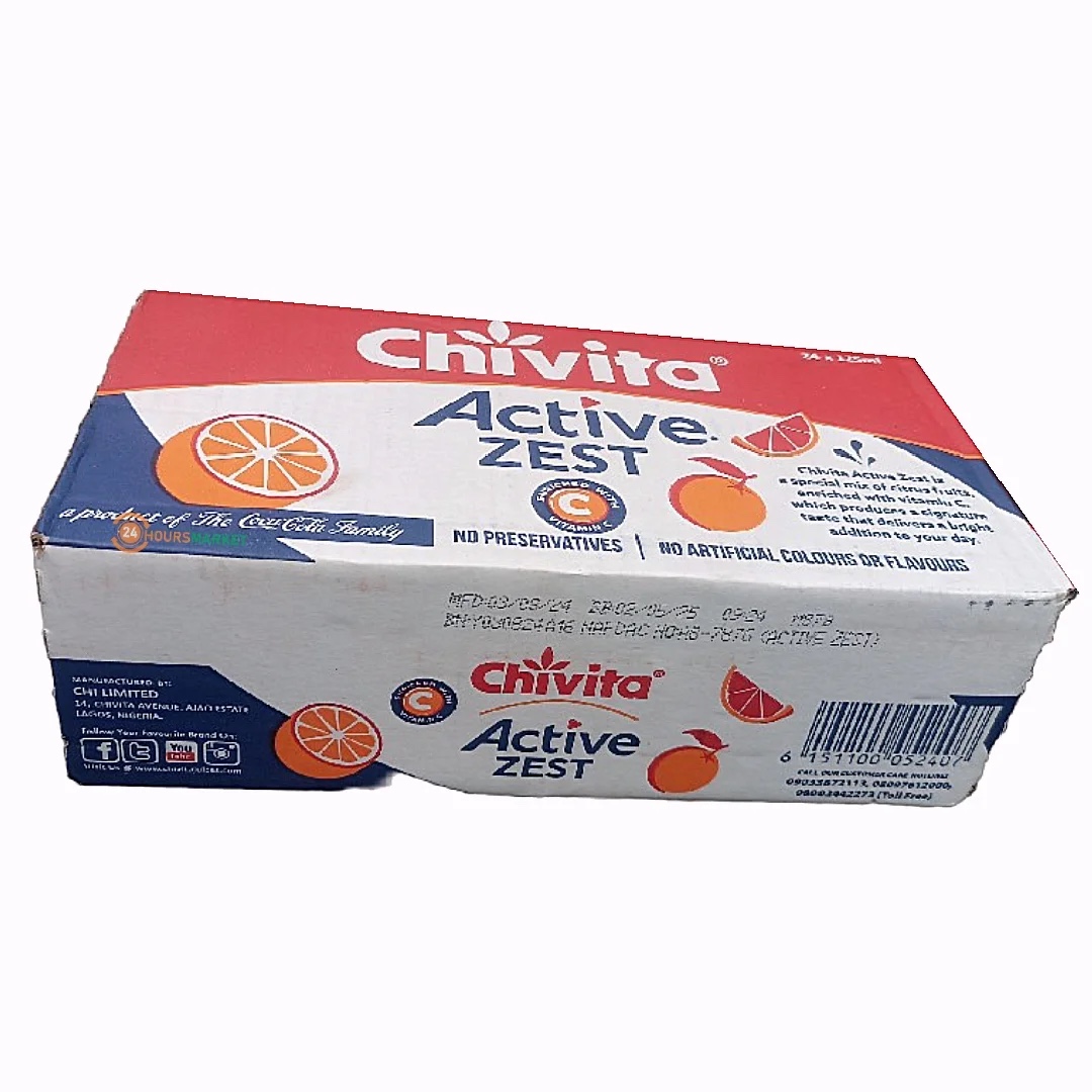 Chivita Active Zest 24 x 125ml.