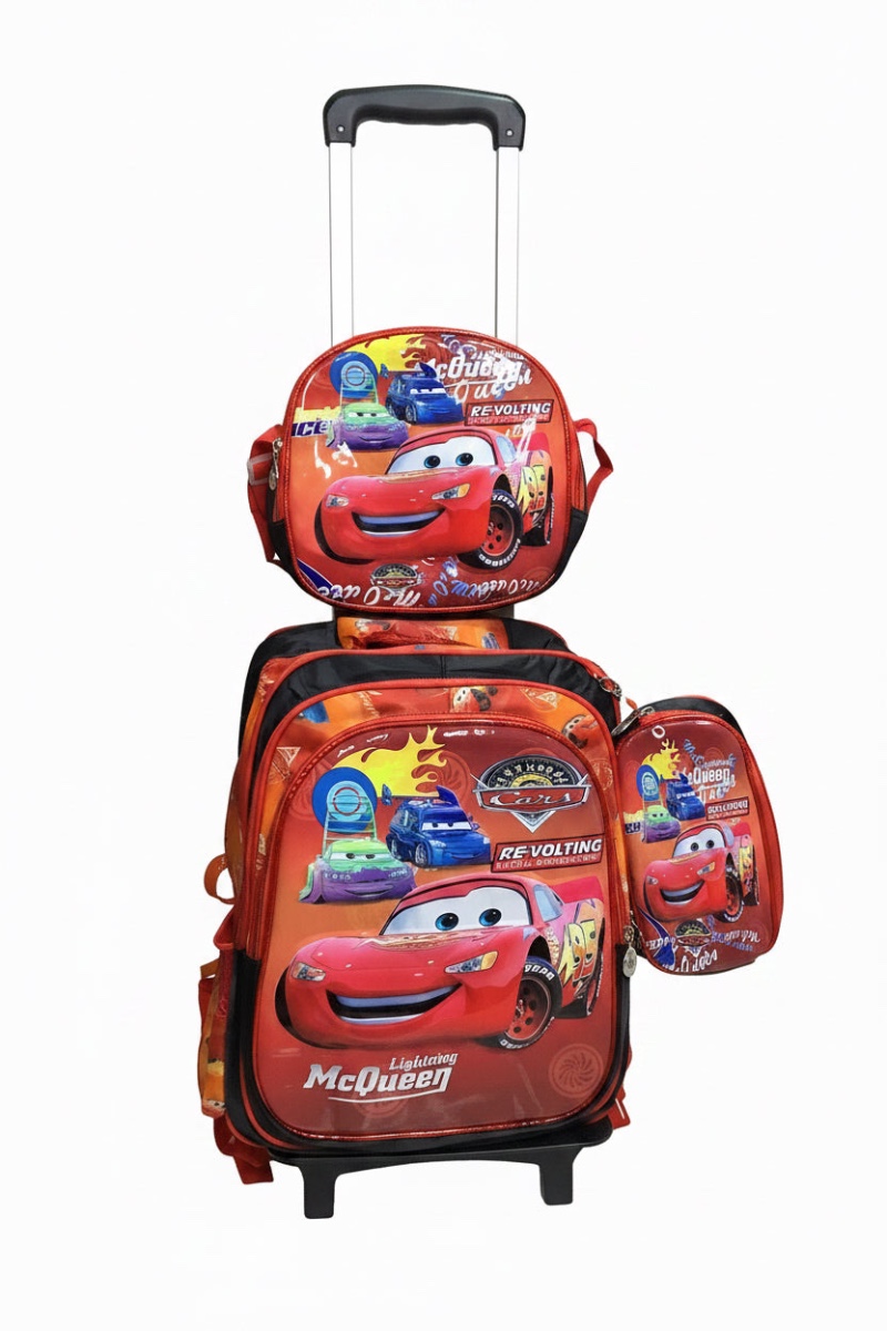 Character Trolley Bag (Lighting McQueen)